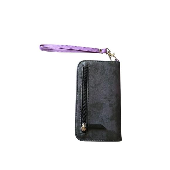 Scream Horror Ghost Face Call Me Themed Wallet with Strap - Picture 2 of 7